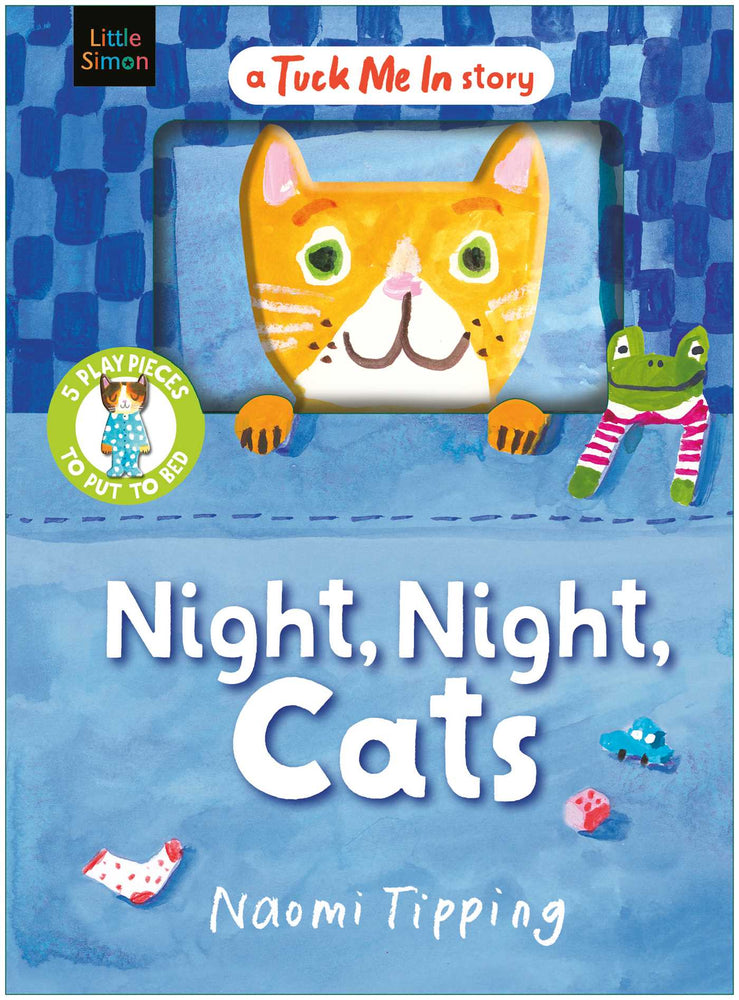 Night, Night, Cats: With 5 play pieces to put to bed - Childrens Books - Image - Pop Weasel