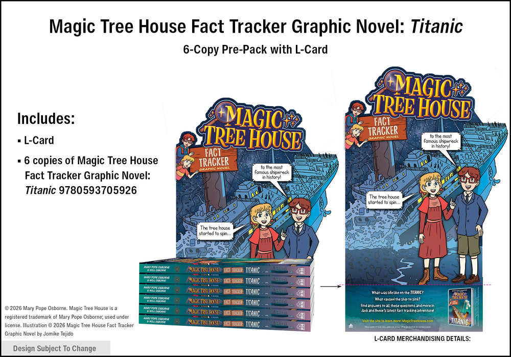 Magic Tree House Fact Tracker Graphic Novel: Titanic 6-Copy Pre-Pack with L-Card - Image - Graphic Novels - Image - Pop Weasel