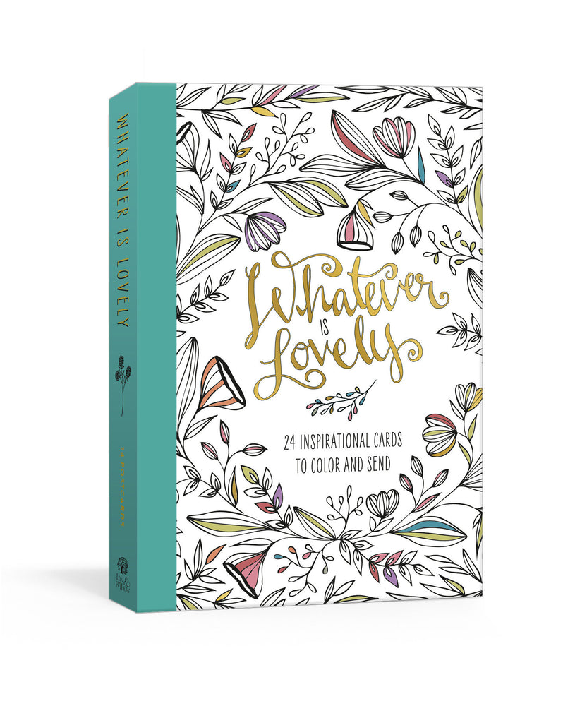 Whatever Is Lovely Postcard Book - Stationery - Image - Pop Weasel