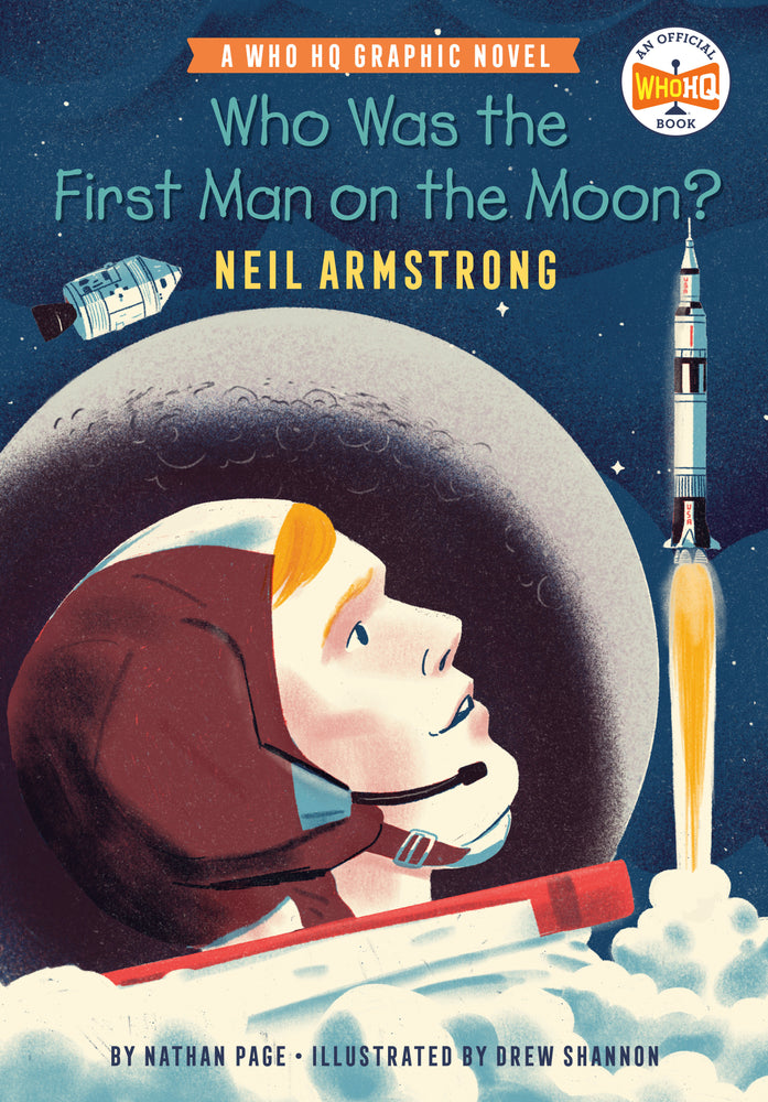 Who Was the First Man on the Moon?: Neil Armstrong | Hardcover - Graphic Novels - Image - Pop Weasel