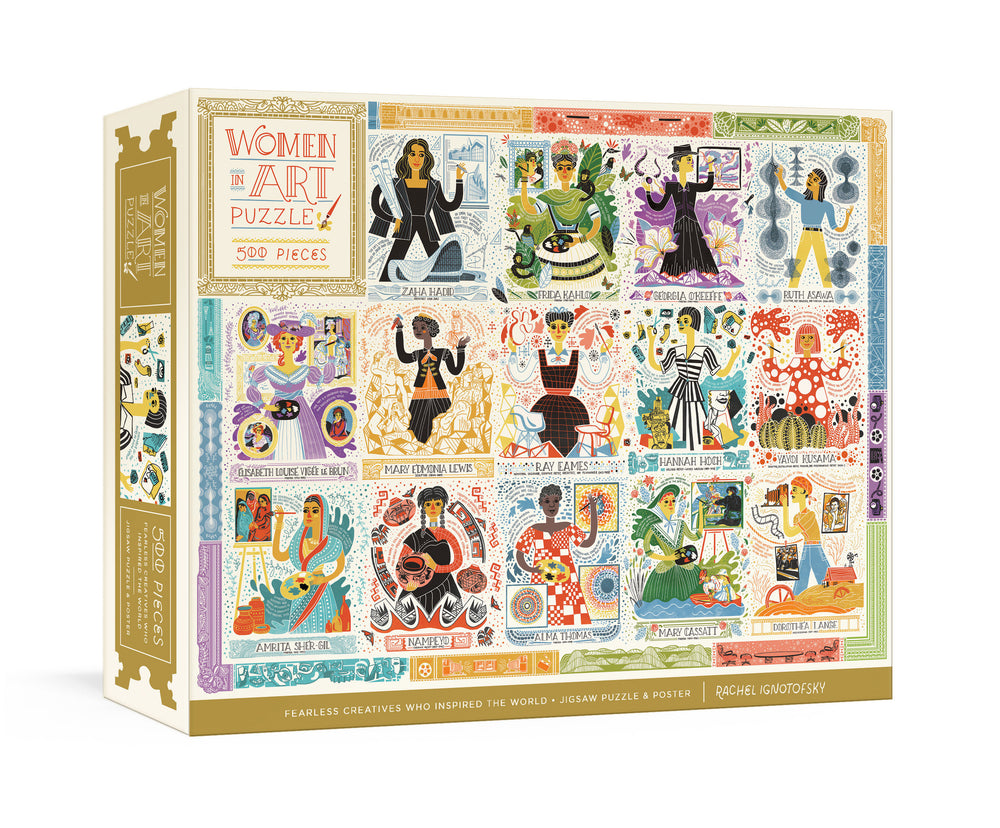 Women in Art Puzzle - Board Games - Image - Pop Weasel