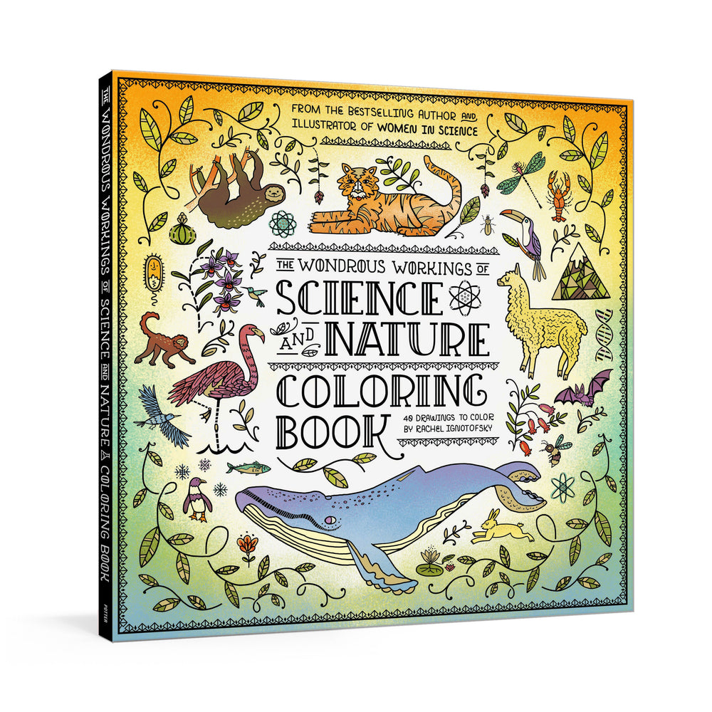 The Wondrous Workings of Science and Nature Coloring Book | TPB - Colouring Book - Image - Pop Weasel