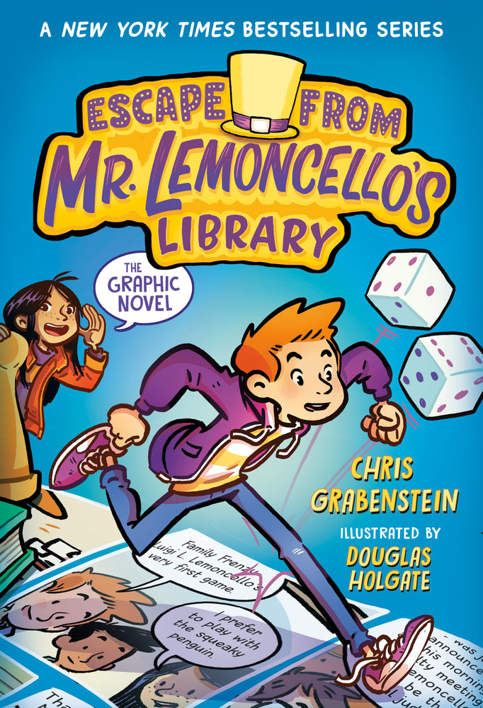 Escape from Mr. Lemoncello& - Graphic Novels - Image - Pop Weasel