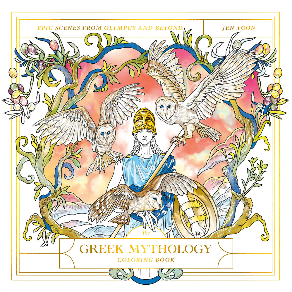 The Greek Mythology Coloring Book - Graphic Novels - Image - Pop Weasel