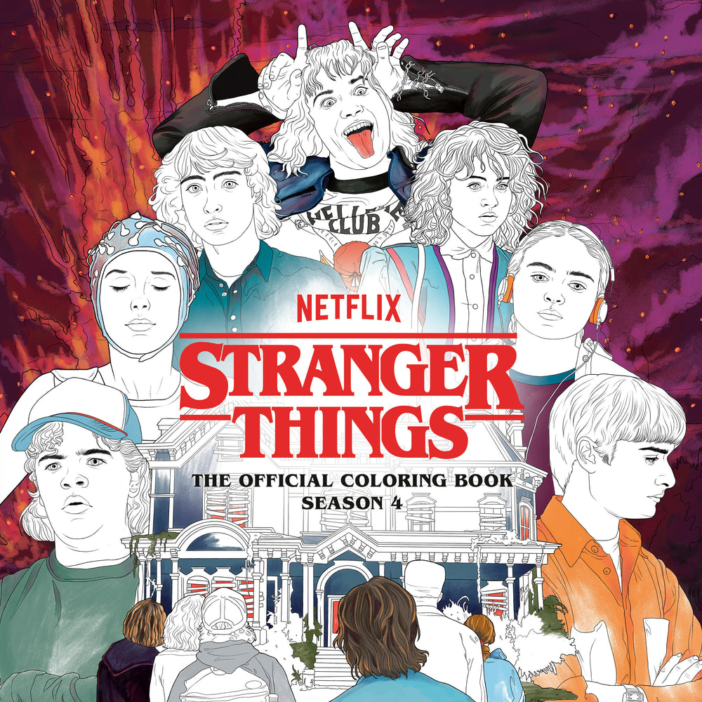 Stranger Things: The Official Coloring Book, Season 4 | TPB - Graphic Novels - Image - Pop Weasel