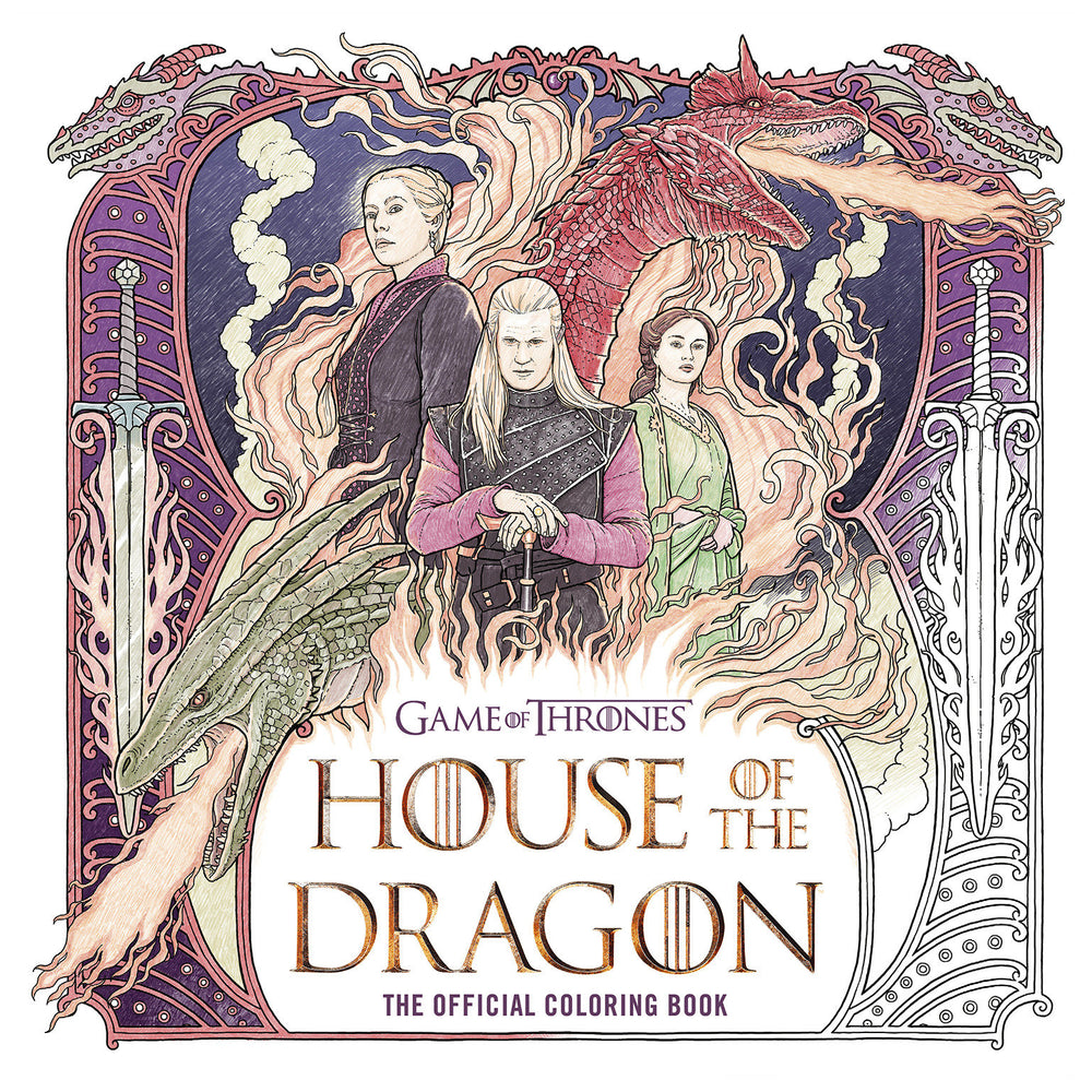 House of the Dragon: The Official Coloring Book | TPB - Colouring Book - Image - Pop Weasel