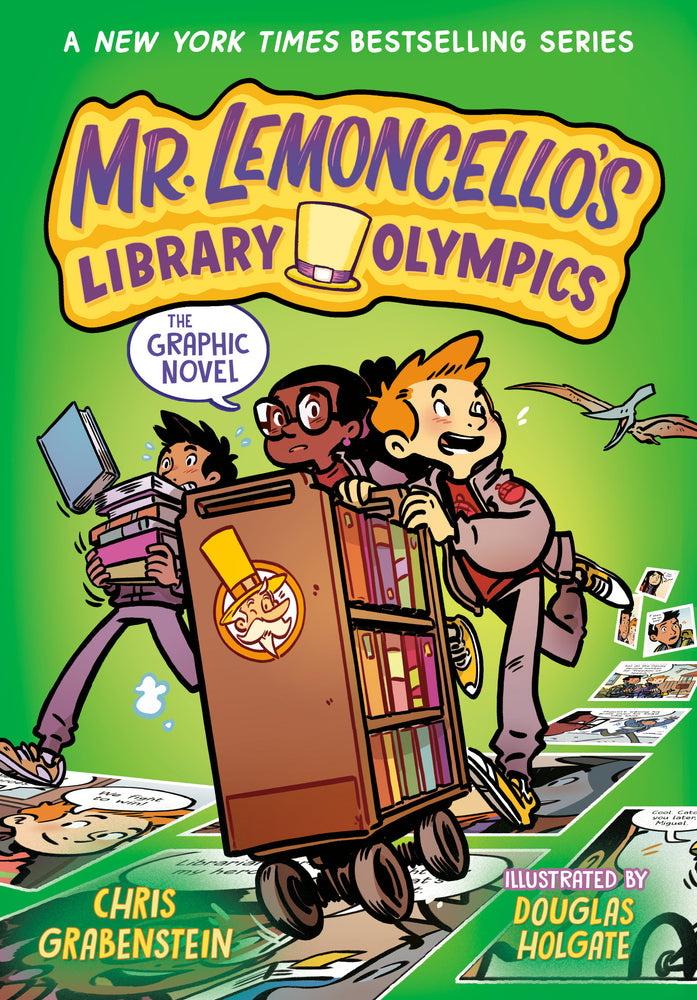 Mr. Lemoncello's Library Olympics: The Graphic Novel - Graphic Novels - Image - Pop Weasel
