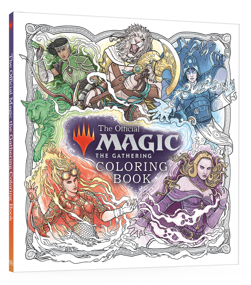The Official Magic: The Gathering Coloring Book - Colouring Book - Image - Pop Weasel