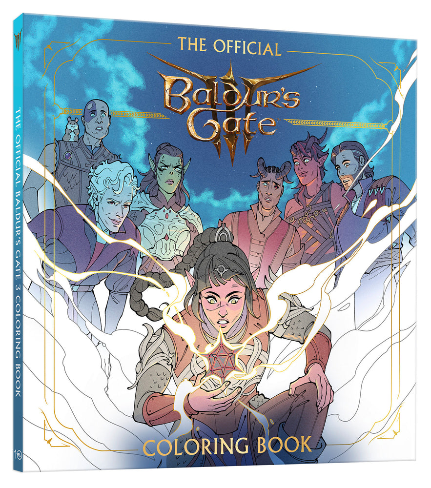 The Official Baldur's Gate 3 Coloring Book - Colouring Book - Image - Pop Weasel