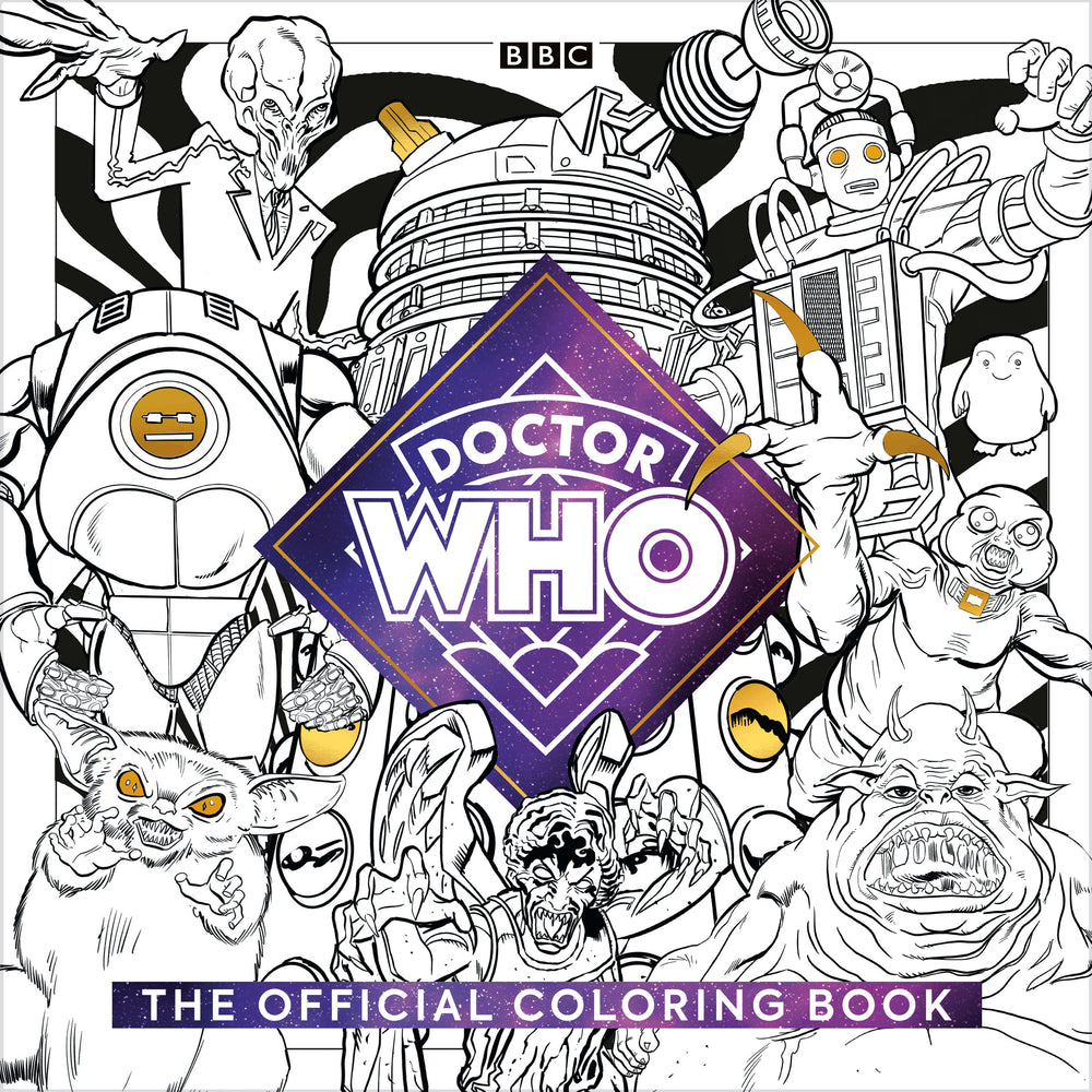 The Official Doctor Who Coloring Book - Graphic Novels - Image - Pop Weasel