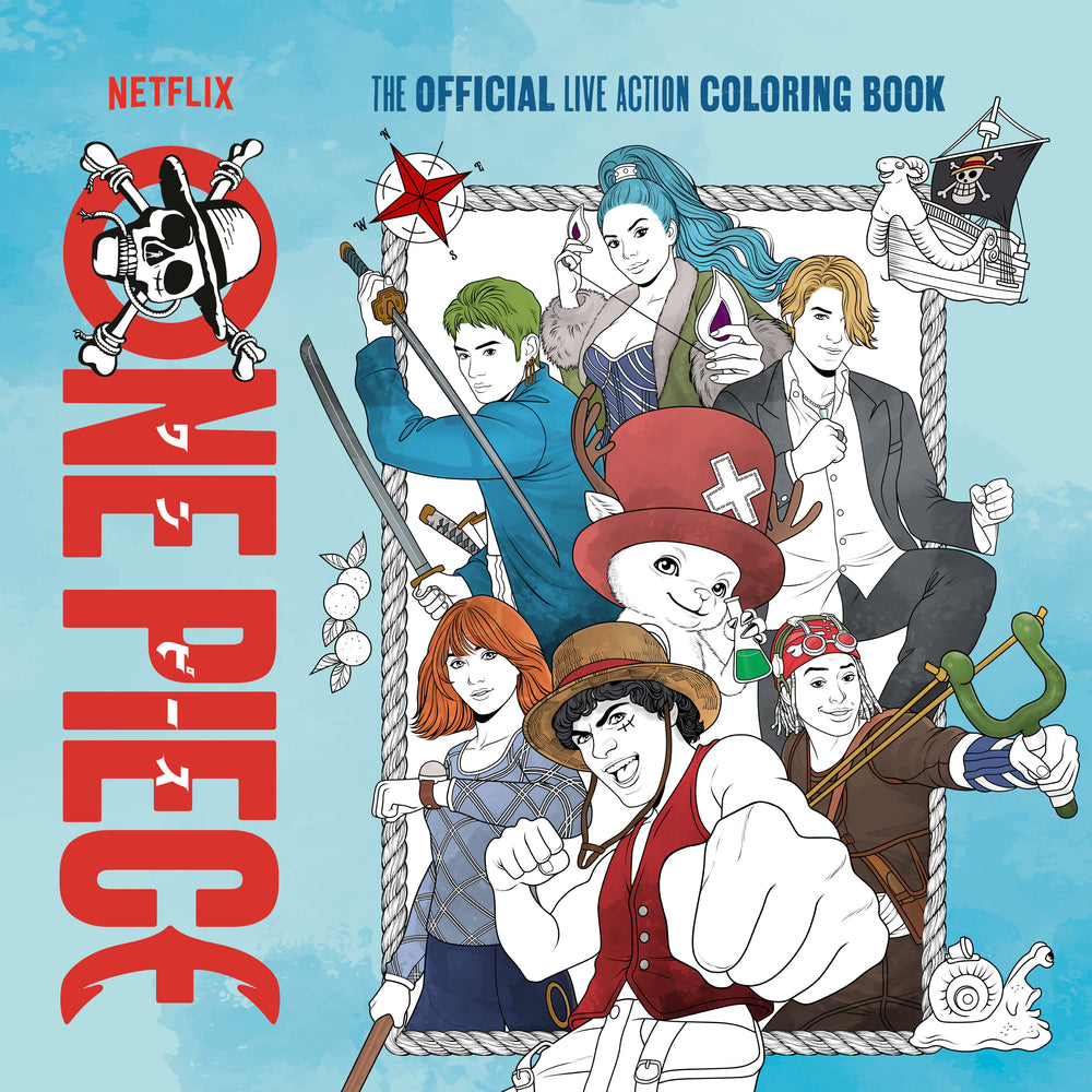 One Piece: The Official Live Action Coloring Book - Colouring Book - Image - Pop Weasel