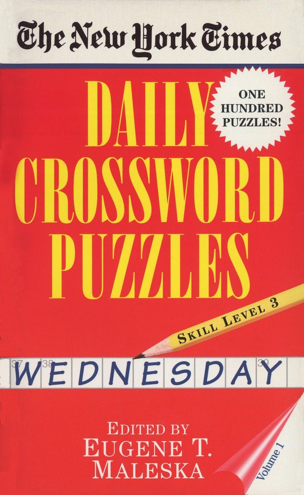 New York Times Daily Crossword Puzzles (Wednesday), Volume I - Mass Market Paperback - Image - Pop Weasel