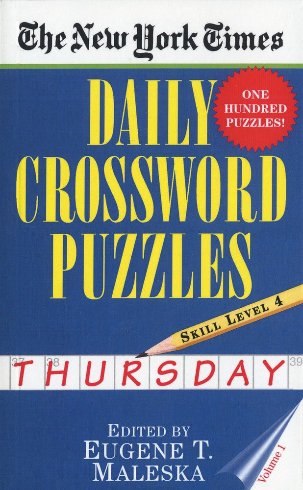 The New York Times Daily Crossword Puzzles: Thursday, Volume 1 - Mass Market Paperback - Image - Pop Weasel