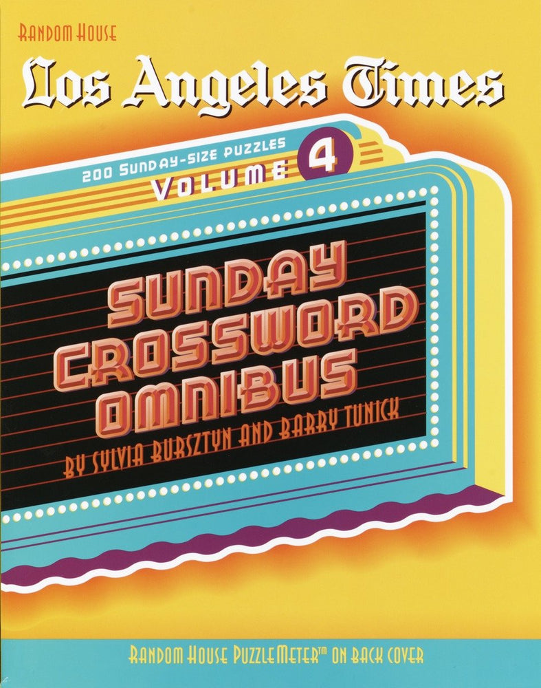 Los Angeles Times Sunday Crossword Omnibus, Volume 4 | TPB - Graphic Novels - Image - Pop Weasel