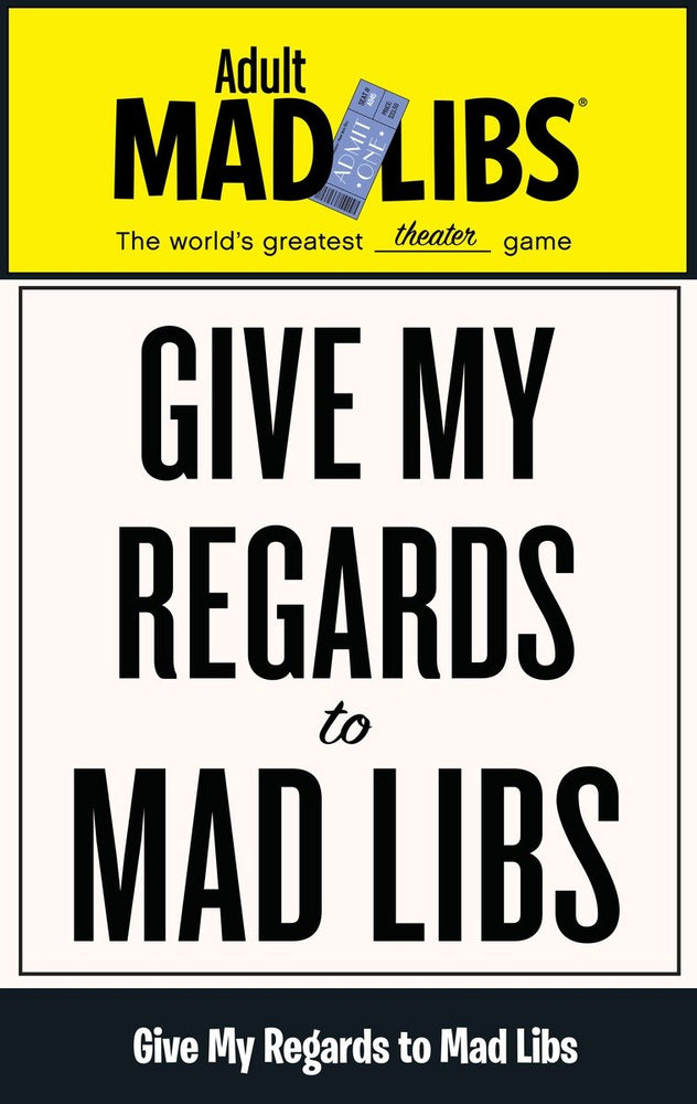 Give My Regards to Mad Libs | TPB - Graphic Novels - Image - Pop Weasel