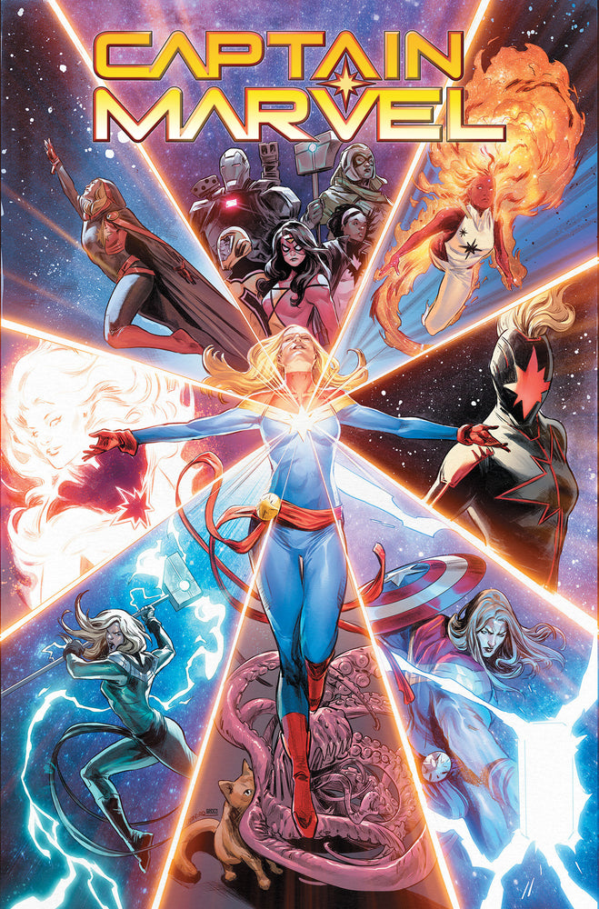 Captain Marvel: Highest, Furthest, Fastest Omnibus Carmen Carnero Cover - Graphic Novels - Image - Pop Weasel