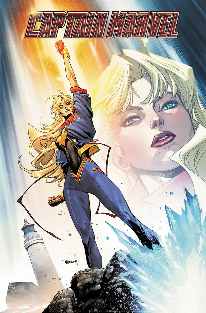 Captain Marvel: Highest, Furthest, Fastest Omnibus Stephen Segovia Cover [DM Only] - Graphic Novels - Image - Pop Weasel