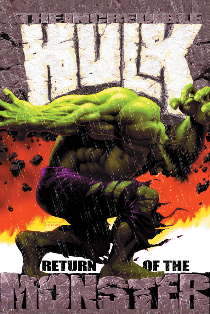 Incredible Hulk: Return Of The Monster Omnibus Kaare Andrews Cover - Graphic Novels - Image - Pop Weasel
