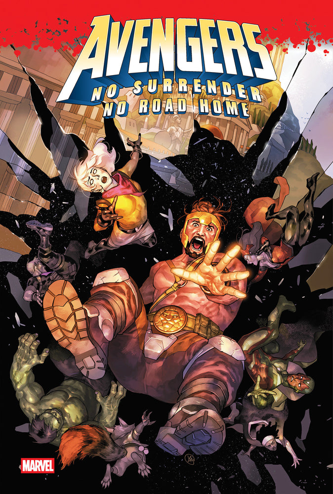 Avengers: No Surrender/No Road Home Omnibus Yasmine Putri Cover [DM Only] - Graphic Novels - Image - Pop Weasel