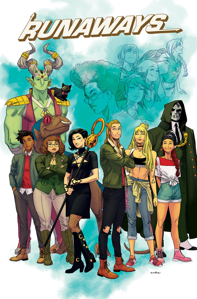 Runaways By Rainbow Rowell Omnibus Kris Anka Cover - Graphic Novels - Image - Pop Weasel