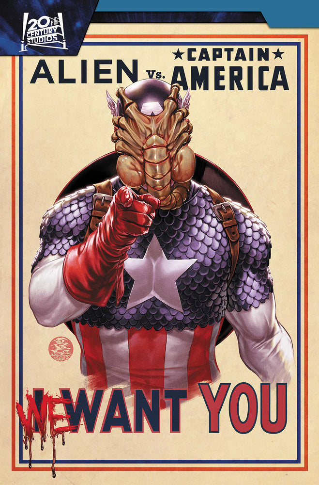 Alien vs. Captain America - Graphic Novels - Image - Pop Weasel