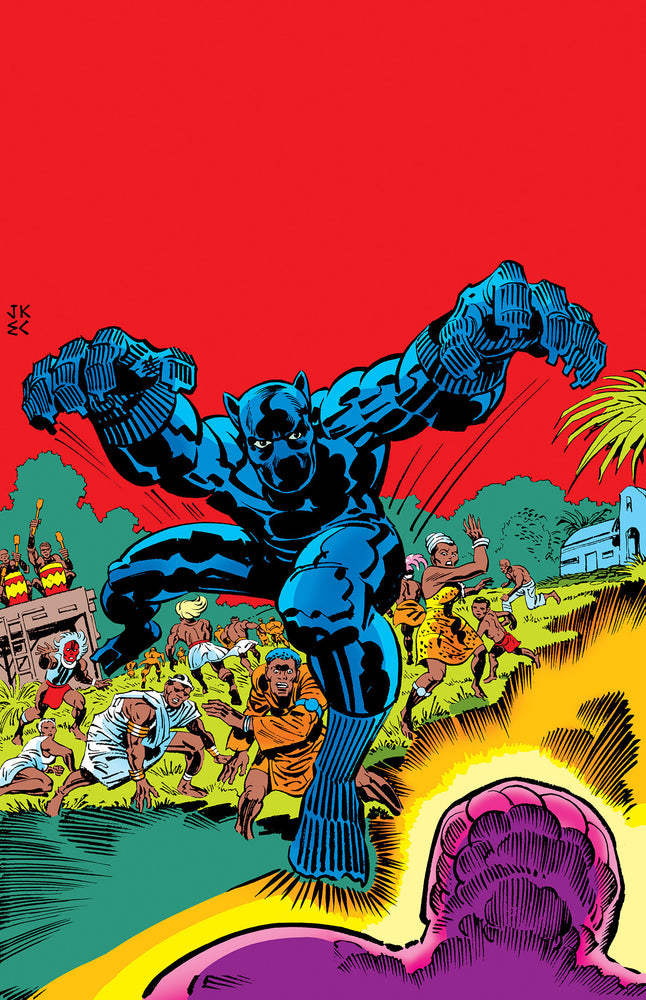Black Panther: Panther'S Prey Omnibus Jack Kirby Cover [DM Only] - Graphic Novels - Image - Pop Weasel