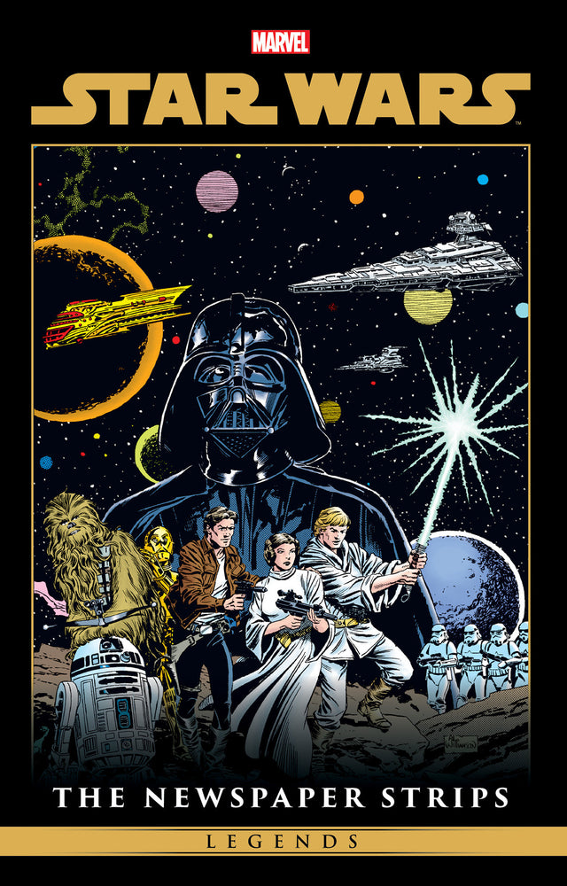 Star Wars Legends: The Newspaper Strips Omnibus Al Williamson Early Adventures Cover - Graphic Novels - Image - Pop Weasel