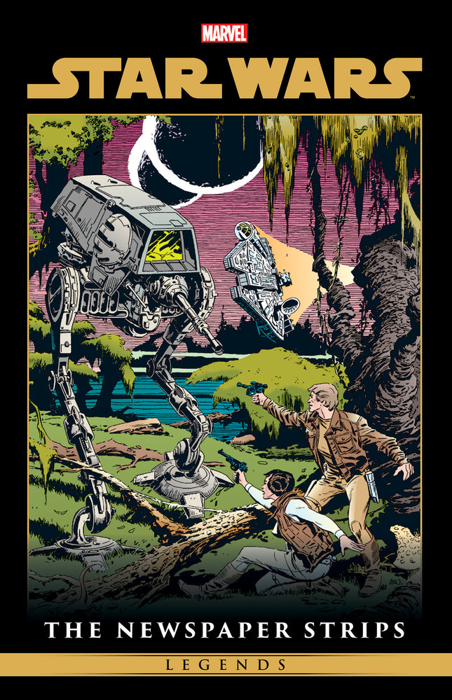 Star Wars Legends: The Newspaper Strips Omnibus Al Williamson Ord Mantell Cover [DM Only] - Graphic Novels - Image - Pop Weasel
