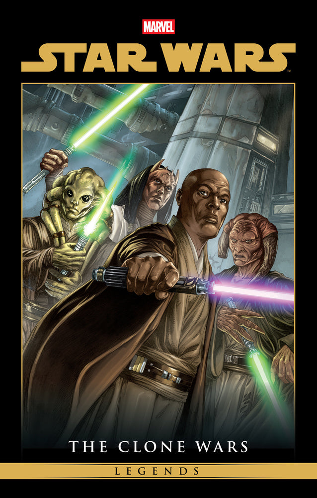 Star Wars Legends: The Clone Wars Omnibus Vol. 1 Jan Duursema Cover - Graphic Novels - Image - Pop Weasel