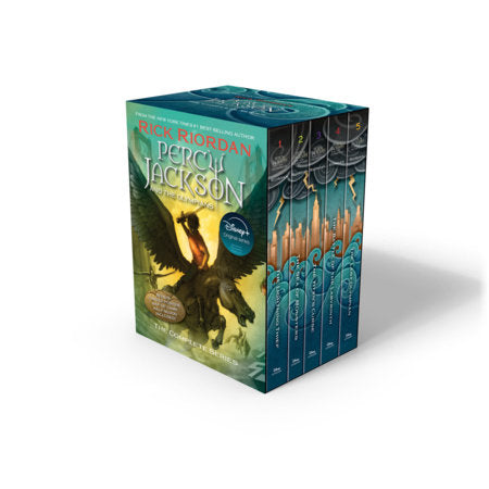 Percy Jackson and the Olympians 5 Book Paperback Boxed Set (w/poster) - Posters - Image - Pop Weasel