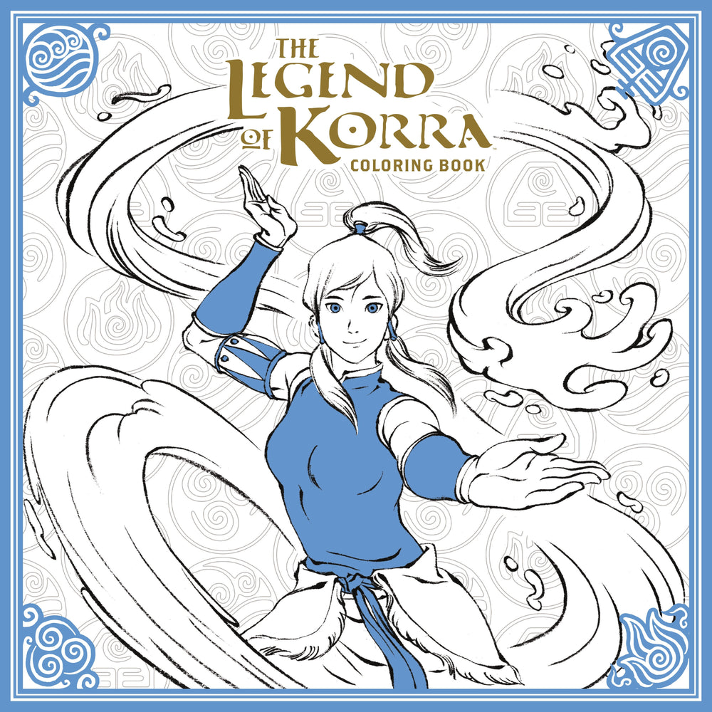 The Legend Of Korra Coloring Book | TPB - Graphic Novels - Image - Pop Weasel