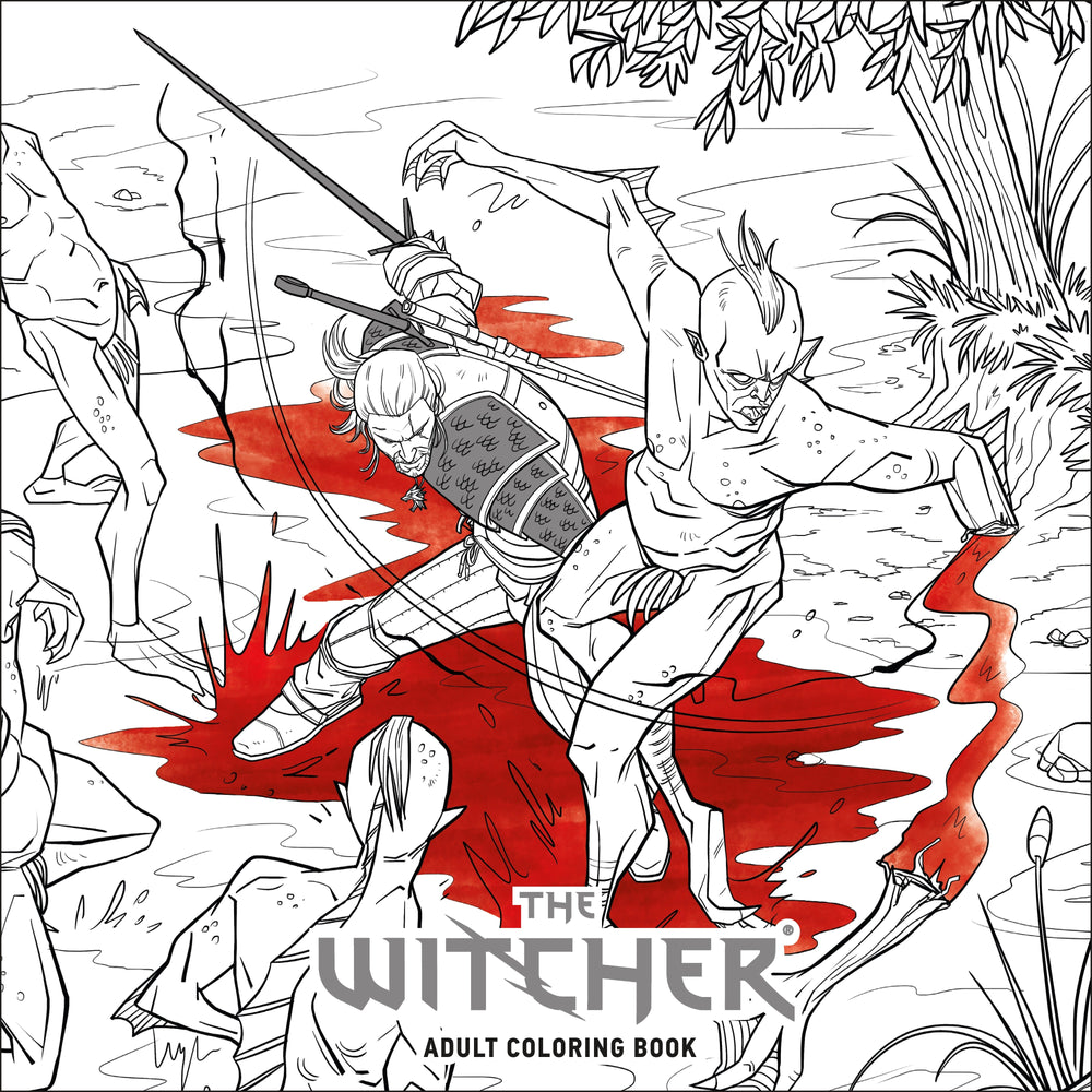 The Witcher Adult Coloring Book - Graphic Novels - Image - Pop Weasel