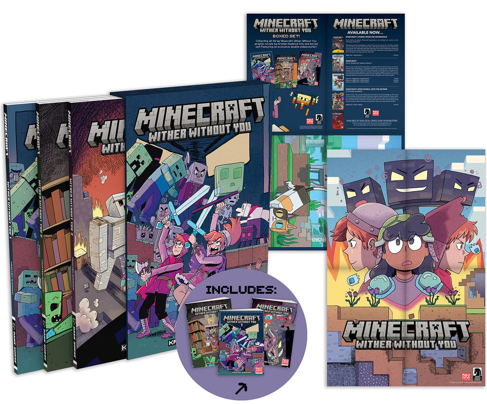 Minecraft: Wither Without You Boxed Set (Graphic Novels) - Graphic Novels - Image - Pop Weasel