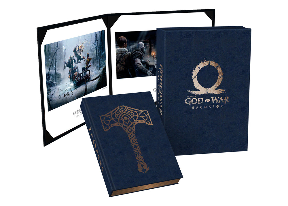 The Art of God of War Ragnarök (Deluxe Edition) | Hardcover - Graphic Novels - Image - Pop Weasel