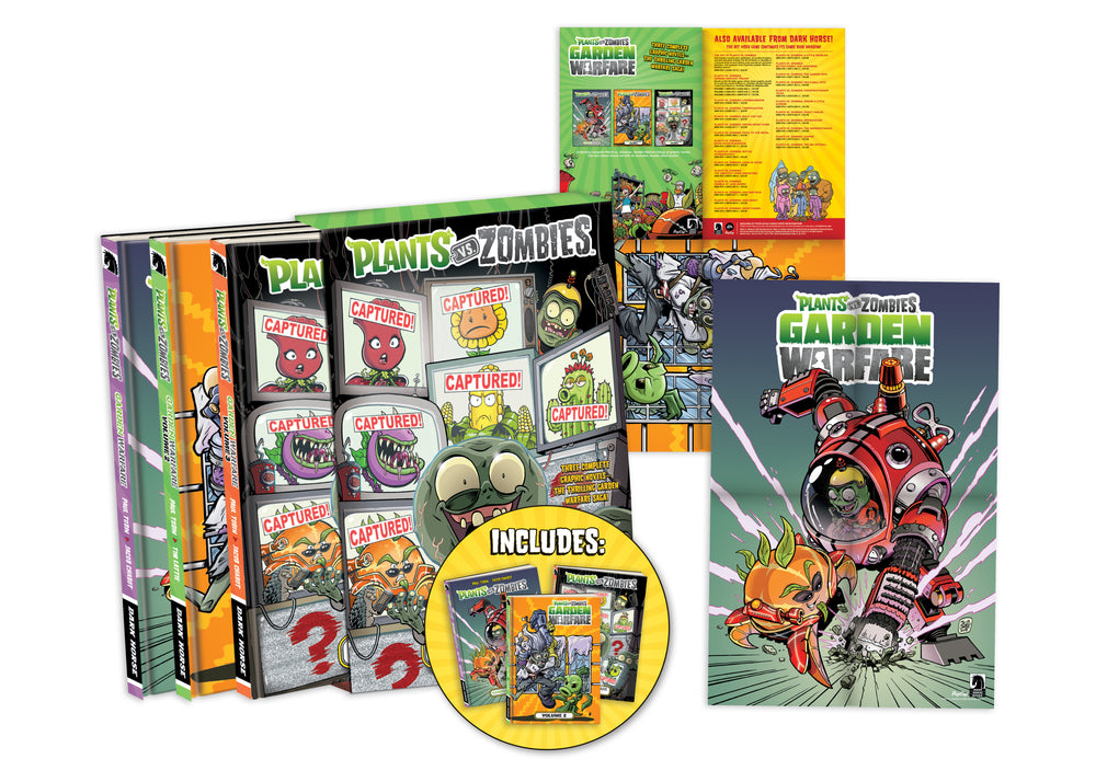Plants vs. Zombies: The Garden Warfare Trilogy Boxed Set - Hardcover Boxed Set - Image - Pop Weasel