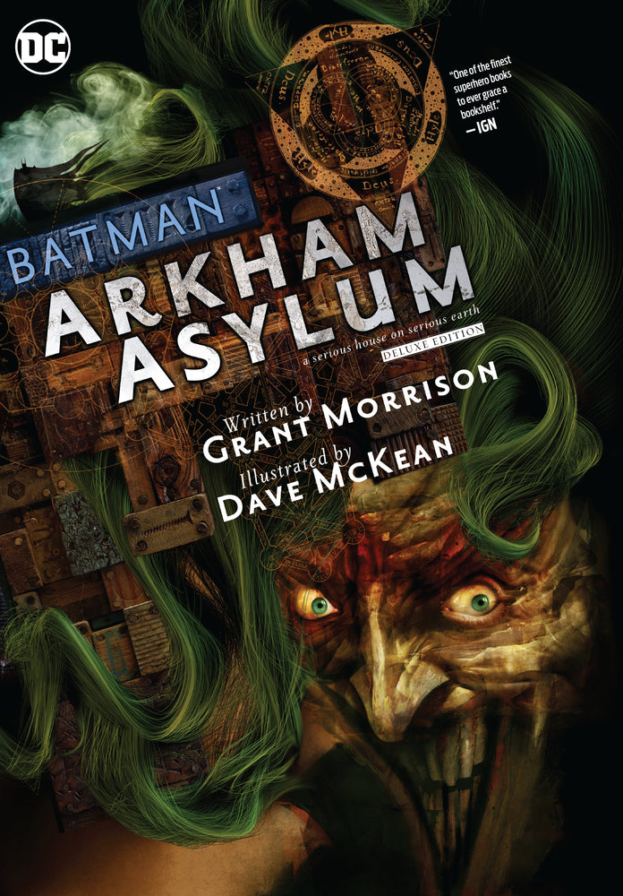 Batman: Arkham Asylum The Deluxe Edition | Hardcover - Graphic Novels - Image - Pop Weasel