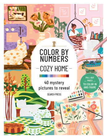 Color By Numbers Cozy Home - Graphic Novels - Image - Pop Weasel