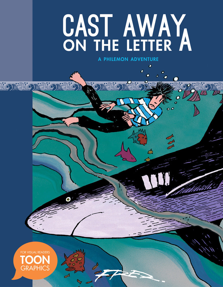 Cast Away on the Letter A: A Philemon Adventure (A Toon Graphic) | Hardcover image - Graphic Novels - Image - Pop Weasel