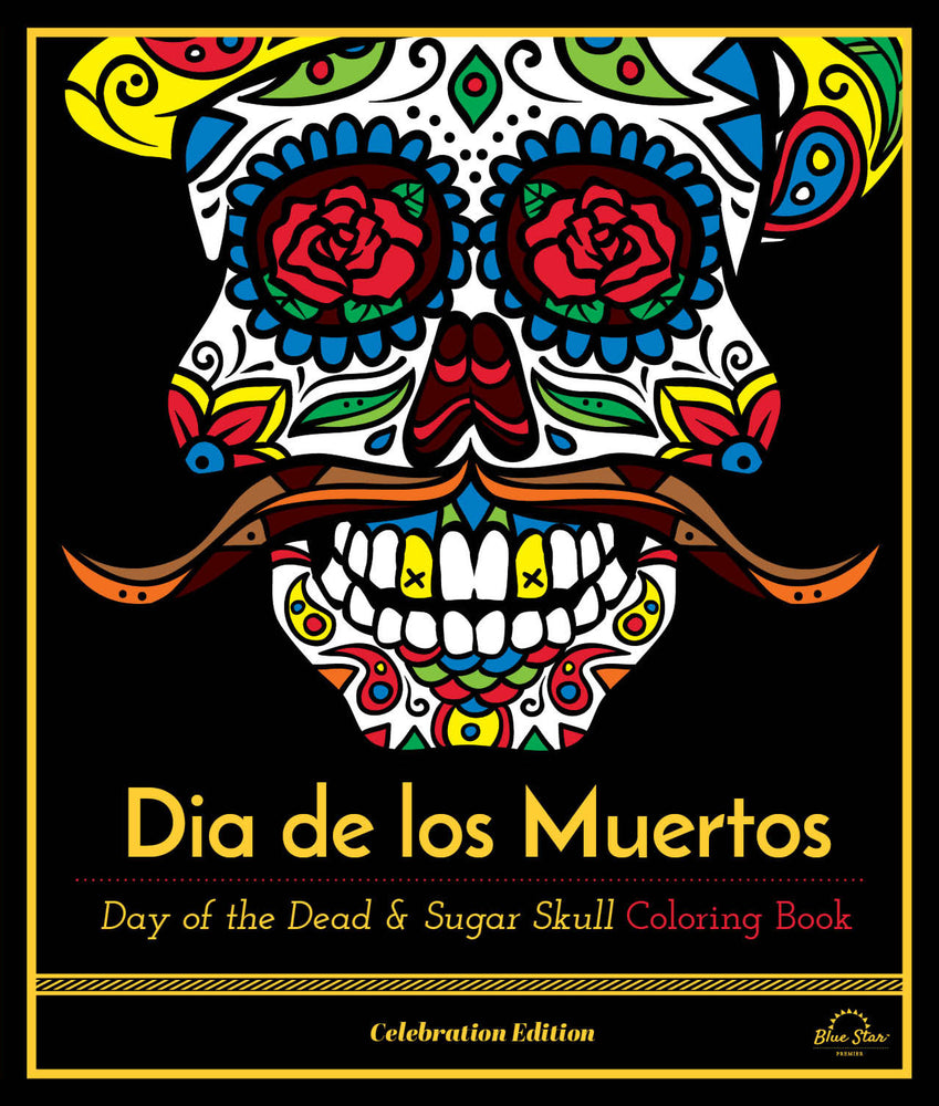 Dia De Los Muertos image - Colouring Book - Image - Pop Weasel
