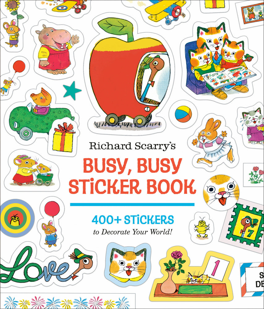 Richard Scarry's Busy, Busy Sticker Book - Graphic Novels - Image - Pop Weasel