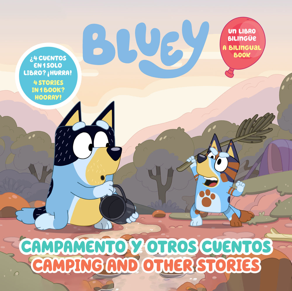 Bluey: Camping and Other Stories/Campamento y otros cuentos (Bilingual English- Spanish Edition) - Graphic Novels - Image - Pop Weasel