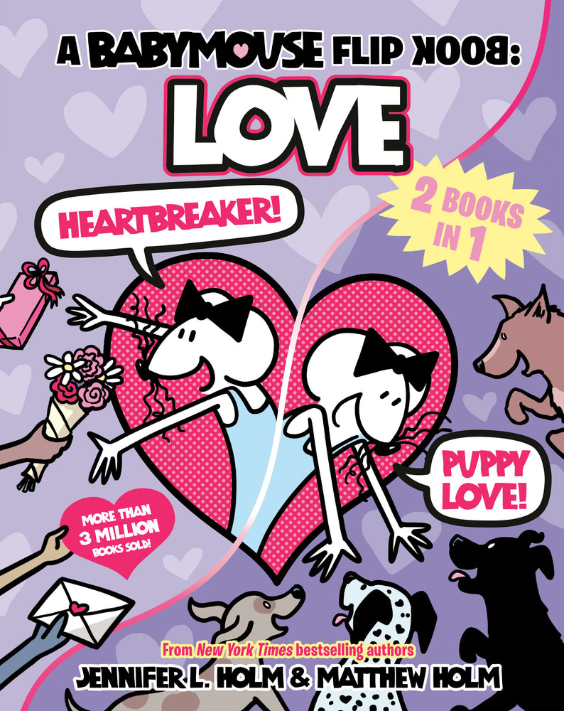 A Babymouse Flip Book: LOVE (Heartbreaker + Puppy Love) - Graphic Novels - Image - Pop Weasel