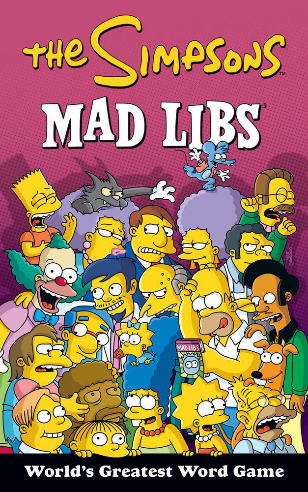 The Simpsons Mad Libs - Graphic Novels - Image - Pop Weasel