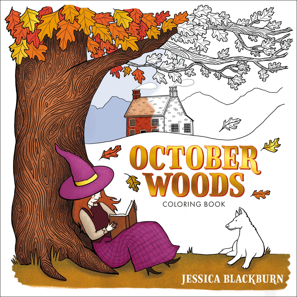 October Woods Coloring Book - Colouring Book - Image - Pop Weasel