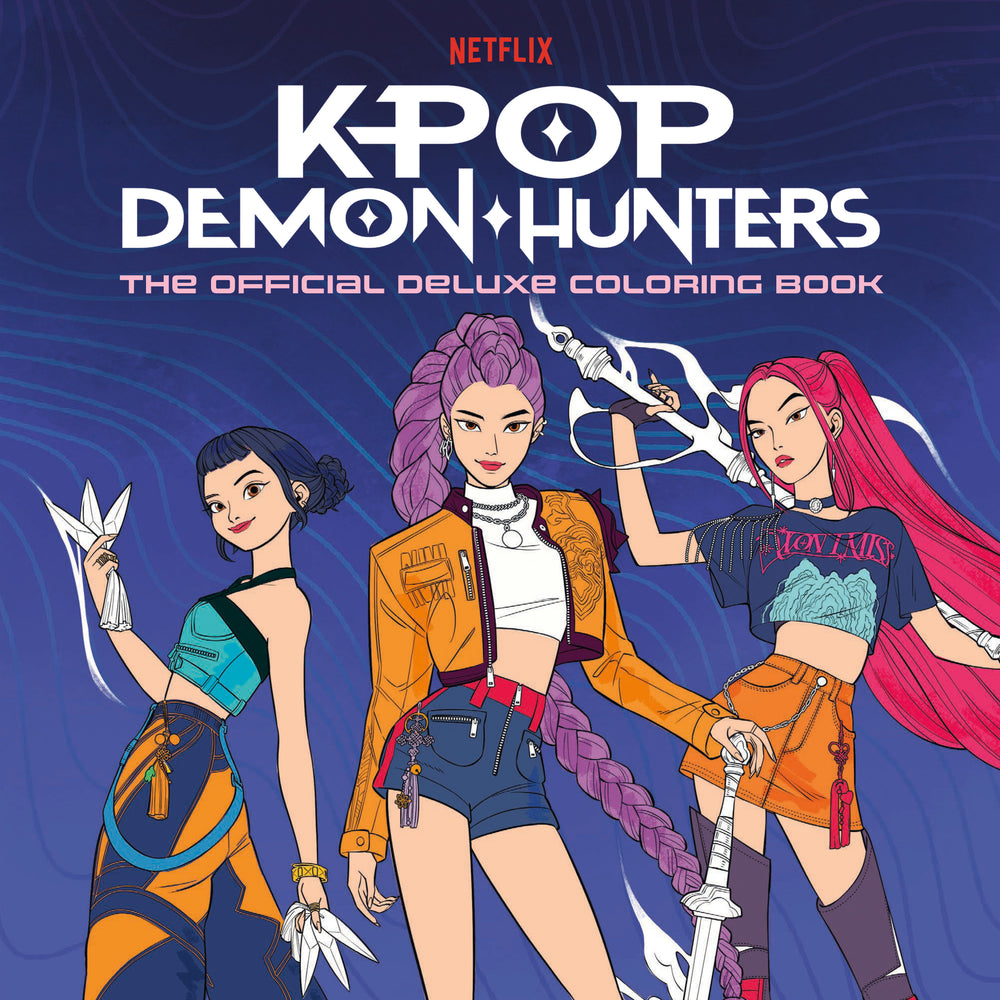 KPop Demon Hunters: The Official Deluxe Coloring Book - Graphic Novels - Image - Pop Weasel