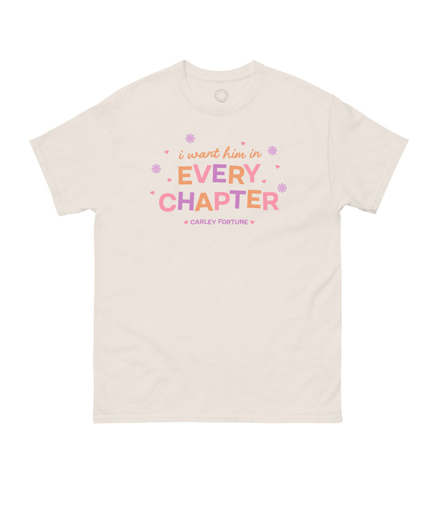 Carley Fortune: Every Chapter Unisex T-shirt Small - Clothing - Image - Pop Weasel