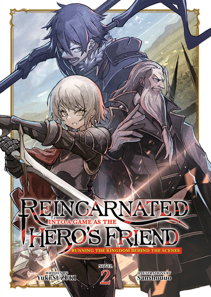 Reincarnated Into a Game as the Hero's Friend: Running the Kingdom Behind the Scenes (Light Novel) Vol. 2 | TPB - Manga - Image - Pop Weasel