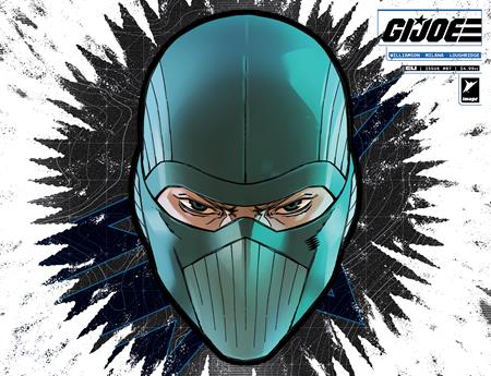 Gi Joe #7  H Andrea Milana & Andres Juarez Die Cut Foil Mask Var - Image