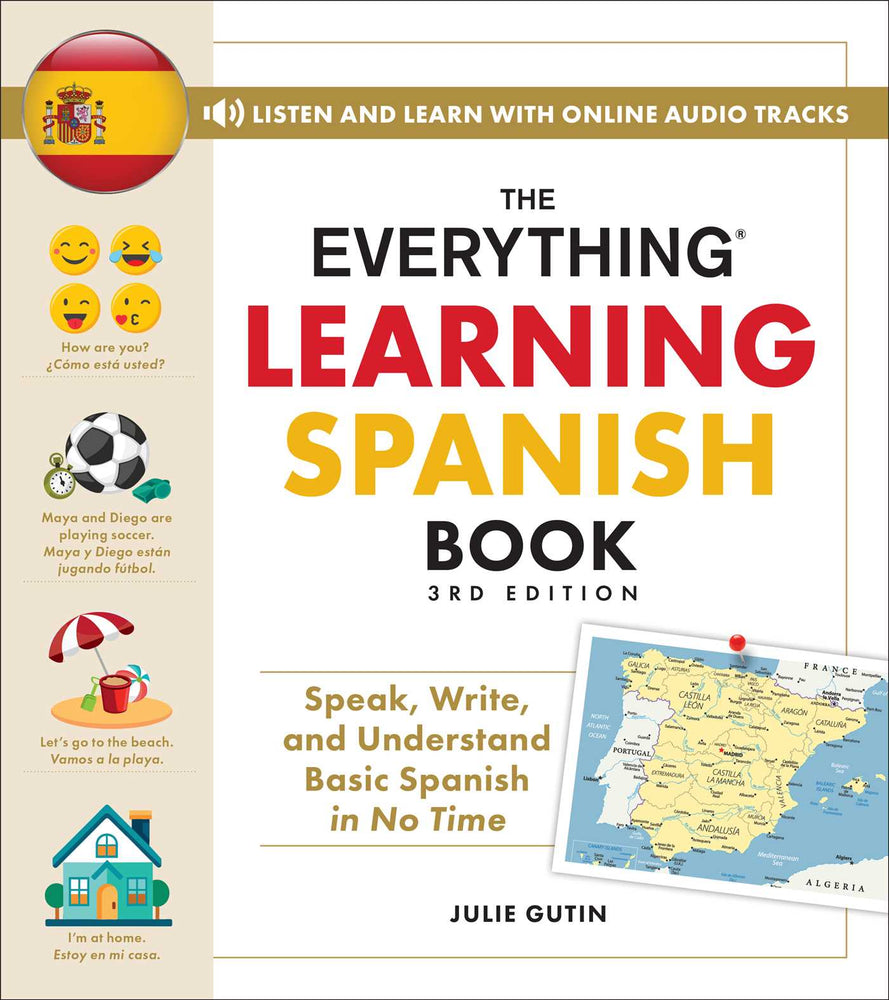 The Everything Learning Spanish Book, 3rd Edition Speak, Write, and Understand Basic Spanish in No Time image - Books - Image - Pop Weasel