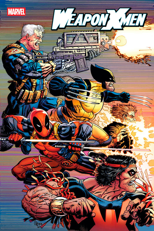 WEAPON X-MEN #5 STEVE SKROCE VARIANT - Image